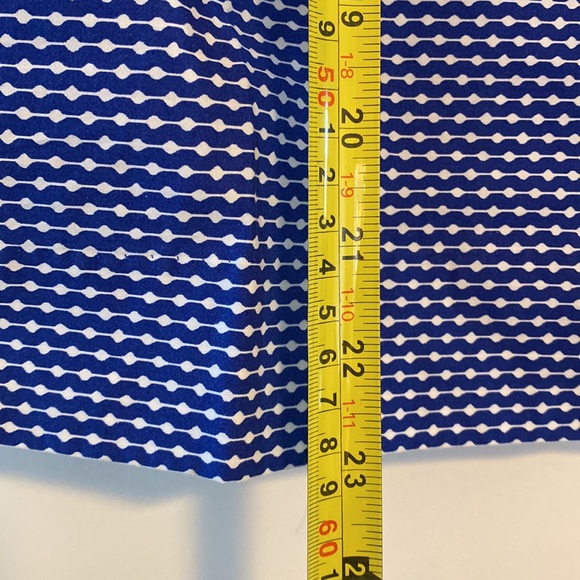 COS cobalt and white blouse - Picture 5 of 5